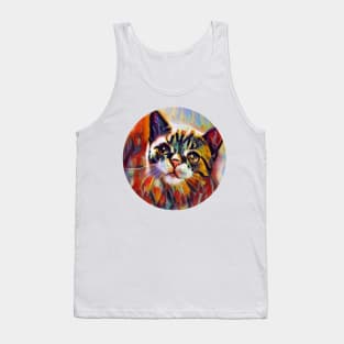 Anxious floppy cat Tank Top